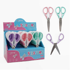 Ножиці C 72716 (12) ЦІНА ЗА 24 ШТУКИ В БЛОЦІ, довжина: 13 см, в коробці