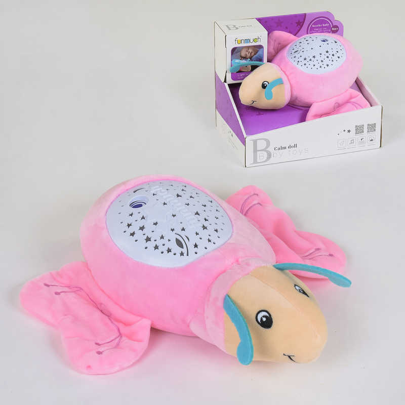 Нічник Метелик FM 666-12 (24) м“який, з проектором, мелодії, в коробці