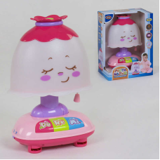 Нічник музичний 7839 (12/2) “Play Smart“, 2 режими, кріпиться на ліжечко, пакування рос. мовою, в коробці