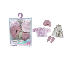 Одяг для ляльок YLC 235 K (120) шубка, шкарпетки, сукня, шапочка, для ляльок зростом 30-35 см, в пакеті