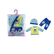 Одяг для ляльок YLC 240 F (120) шапочка, кофтинка, штанці, в пакеті