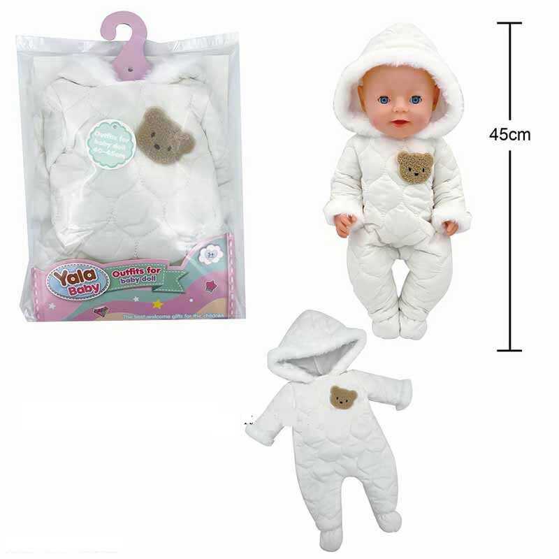 Одяг для пупса BLC 242 N (120) комбінезон, для ляльок зростом 40-45 см, у пакеті