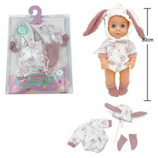 Одяг для пупса YLC 330 F (120) комбінезон, шапочка, шкарпетки, для ляльок зростом 30-35 см, у пакеті