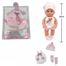Одяг для пупса YLC 330 G (120) на пупса висотою 30-35 см, в пакеті