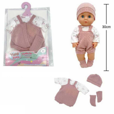 Одяг для пупса YLC 330 H (120) на пупса висотою: 30-35 см, в пакеті