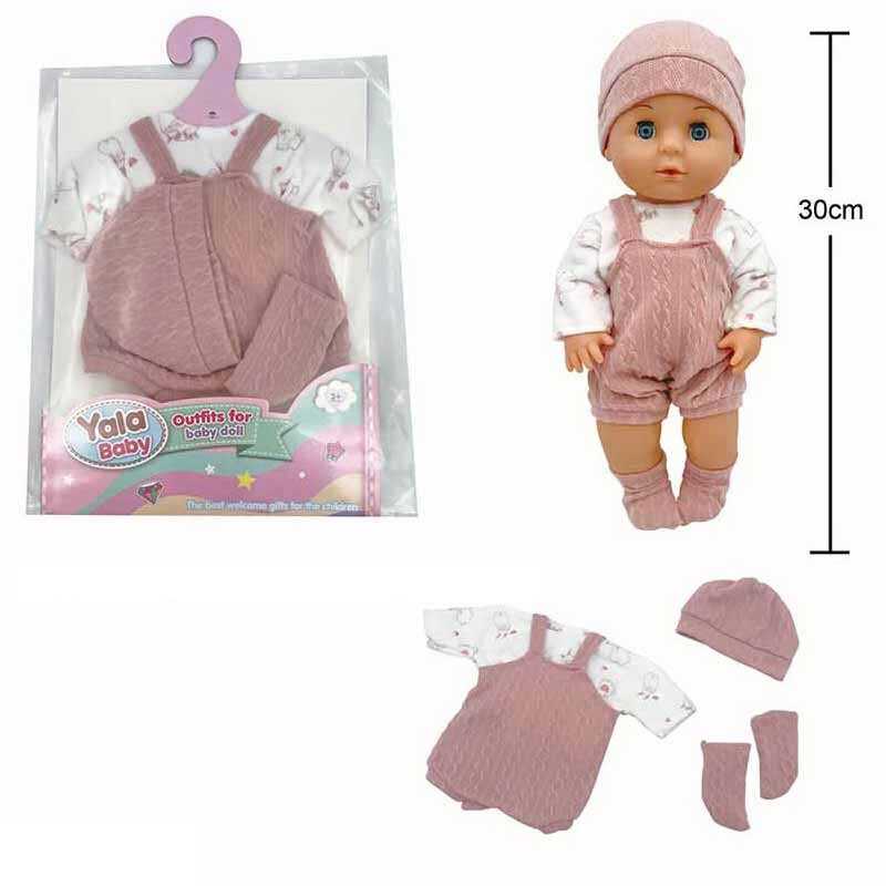Одяг для пупса YLC 330 H (120) на пупса висотою: 30-35 см, в пакеті