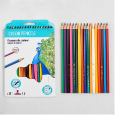 Олівець кольоровий M 45622 / 1218-18 (180) 18 кольорів, 18 шт. в упакуванні