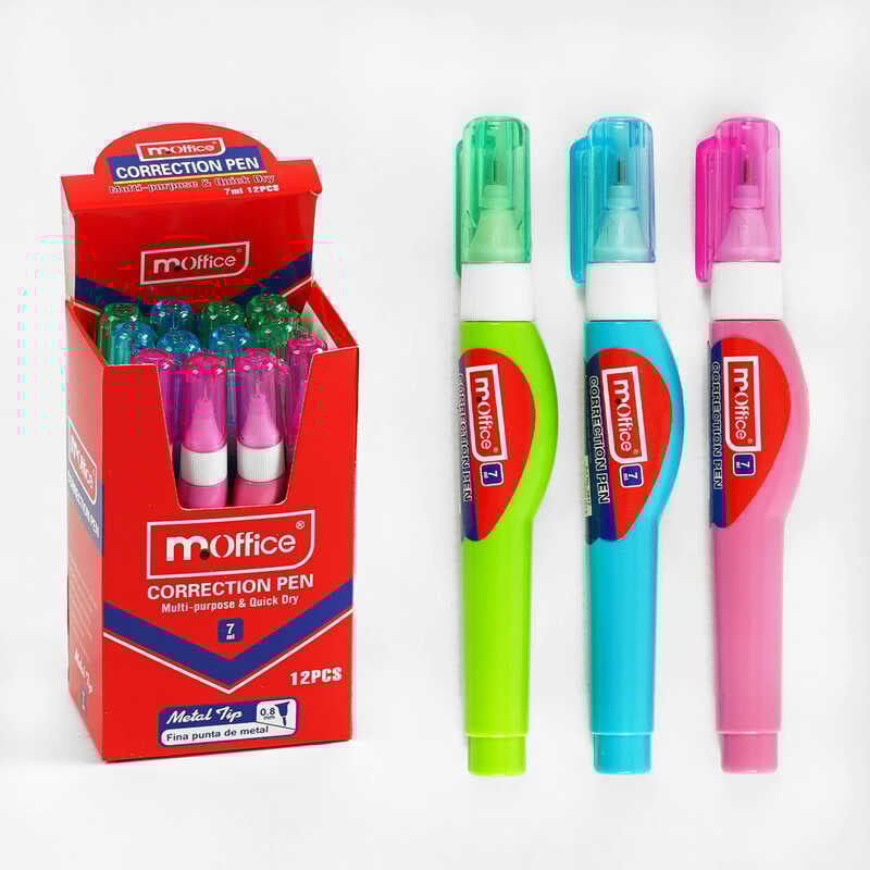 Олівець корегуючий С 60682 (60) ЦІНА ЗА 12 ШТУК В БЛОЦІ, діаметр 0,8 мм, об“єм 7 мл