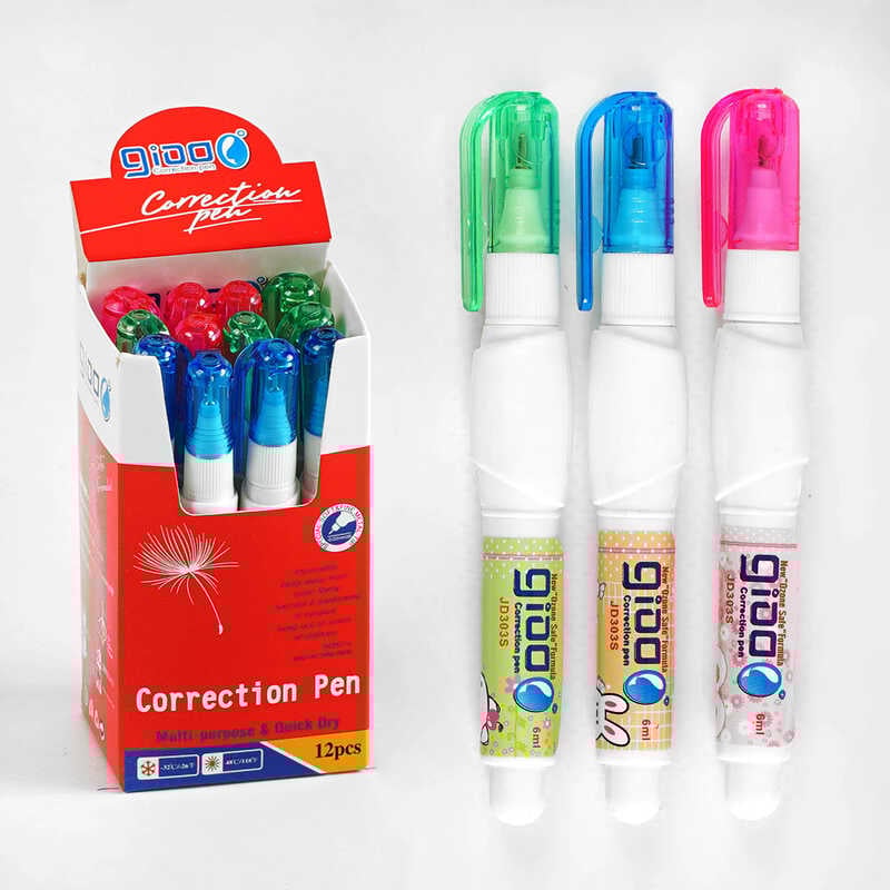 Олівець корегуючий С 60683 (120) ЦІНА ЗА 12 ШТУК В БЛОЦІ, діаметр 0,8 мм, об“єм 6 мл