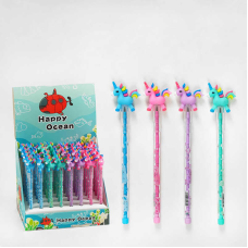 Олівці C 60816 (30) ЦІНА ЗА 40 ШТУК В БЛОЦІ прикраса “Єдиноріг”