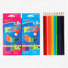 Олівці C 61919 (240) 2 види, 12 кольорів, в коробці