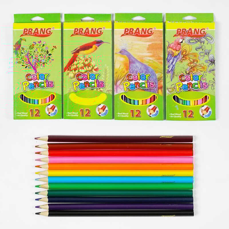 Олівці M 45603 (240) 4 види, 12 штук, в коробці, ВИДАЄТЬСЯ ТІЛЬКИ МІКС ВИДІВ