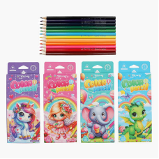 Олівці кольорові C 72687 (240) яскраві відтінки, 12 кольорів, в коробці 