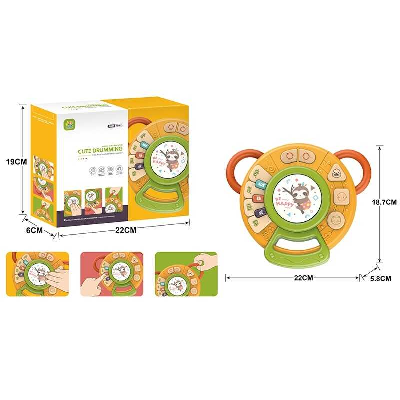 Піаніно 3039 (60) підсвічування, 3 режими, піаніно, пісні англійською, мелодії, звуки тварин, фрази англійською, фігури, в коробці