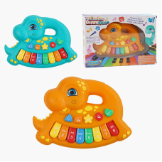 Піаніно музичне 62306 (60/2) “WToys“, ОЗВУЧУВАННЯ УКРАЇНСЬКОЮ МОВОЮ, музичні ноти, цифри, мелодії, пісні, підсвічування, в коробці