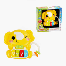 Піаніно музичне 66992 (48) “WToys“, ОЗВУЧУВАННЯ УКРАЇНСЬКОЮ МОВОЮ, 8 пісень, 8 казок, цифри, підсвічування, намистини, в коробці