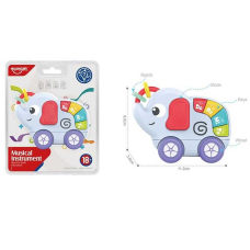 Піаніно НЕ 0546 (48) на батарейках, звук, на листі