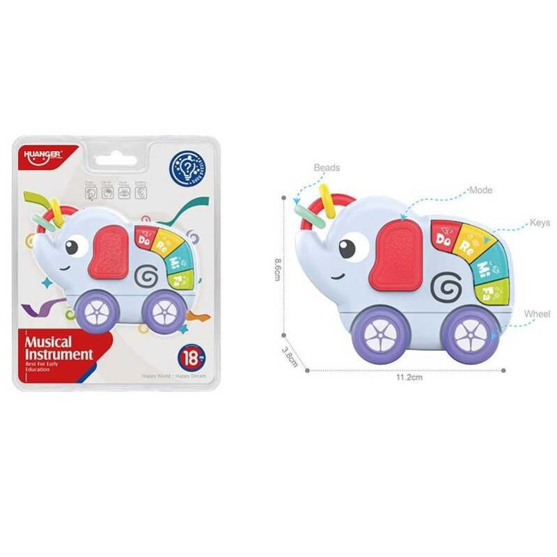 Піаніно НЕ 0546 (48) на батарейках, звук, на листі