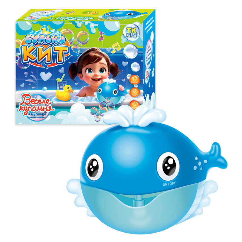 Піноутворювач для ванни “Булькокит“ 23232 (24) “TK Group“, від батарейок, мелодія, в коробці