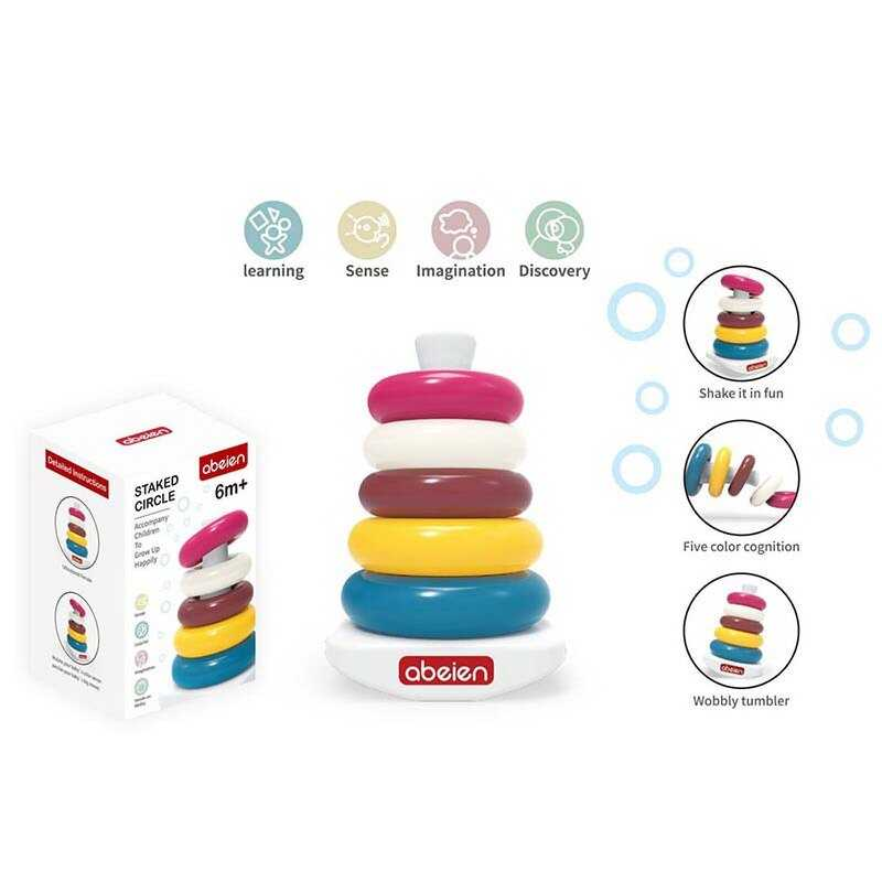 Пірамідка 52042 (84) 5 кілець, в коробці Пірамідка 52042 (84) 5 кілець, в коробці