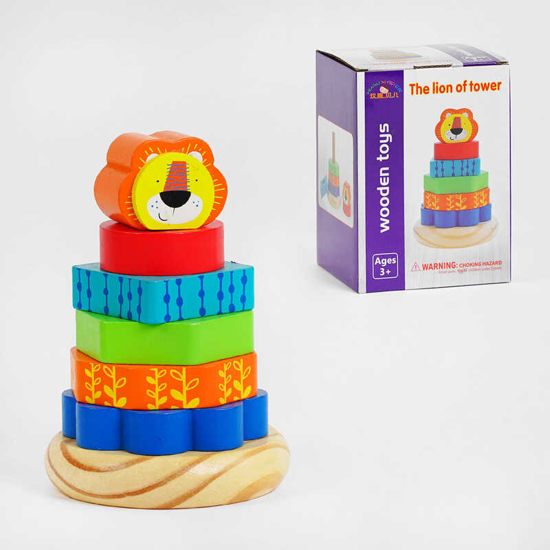 Пірамідка C 56067 (32) “Левеня“, в коробці