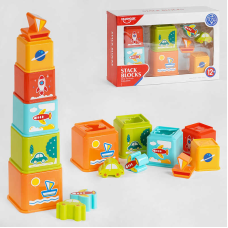 Пірамідка HE 0225 (24) сортер, в коробці