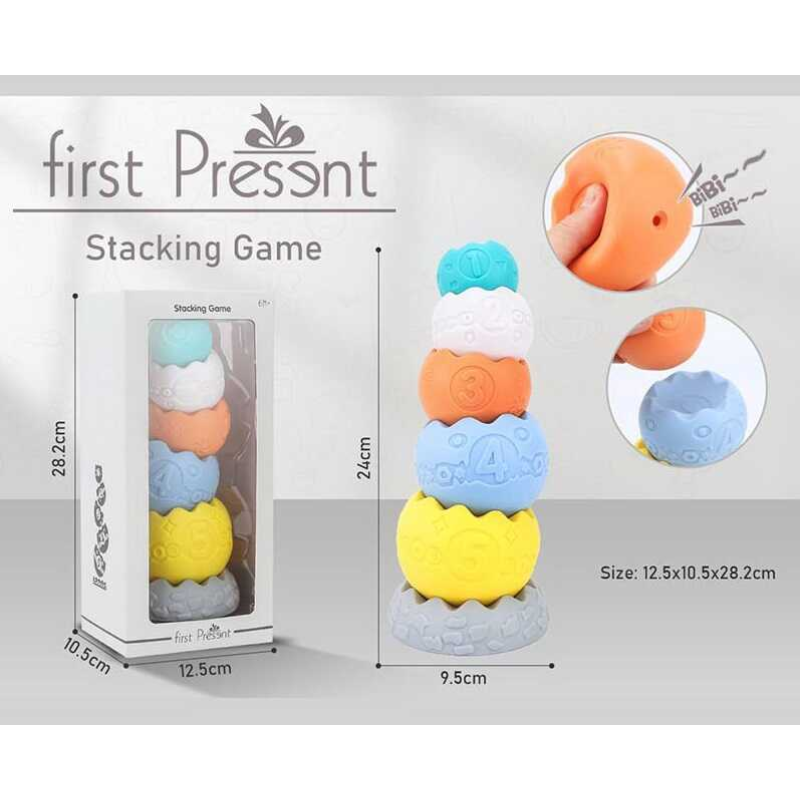 Пірамідка MY 109 (40), 6 кульок, в коробці