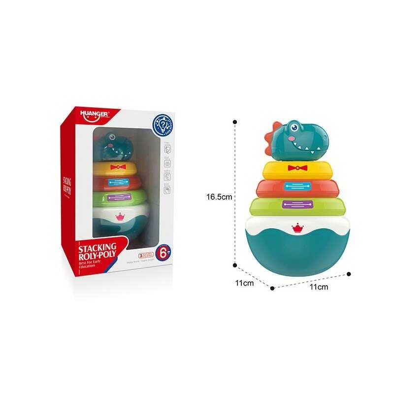 Пірамідка НЕ 0298 (36) нелягайко, 3 кільця брязкальця, гризунок, в коробці Пірамідка НЕ 0298 (36) нелягайко, 3 кільця брязкальця, гризунок, в коробці