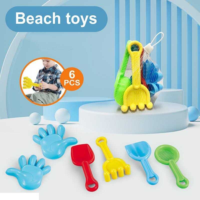 Пісочний набір 666-117 TC (360) 6 елементів, в сітці