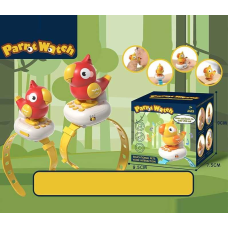 Інтерактивний браслет 2024-1/2/3 (96) “повторюшка”, звуки тварин, мелодії, свисток, рухається, мотузочка на шию, знімний браслет, в коробці