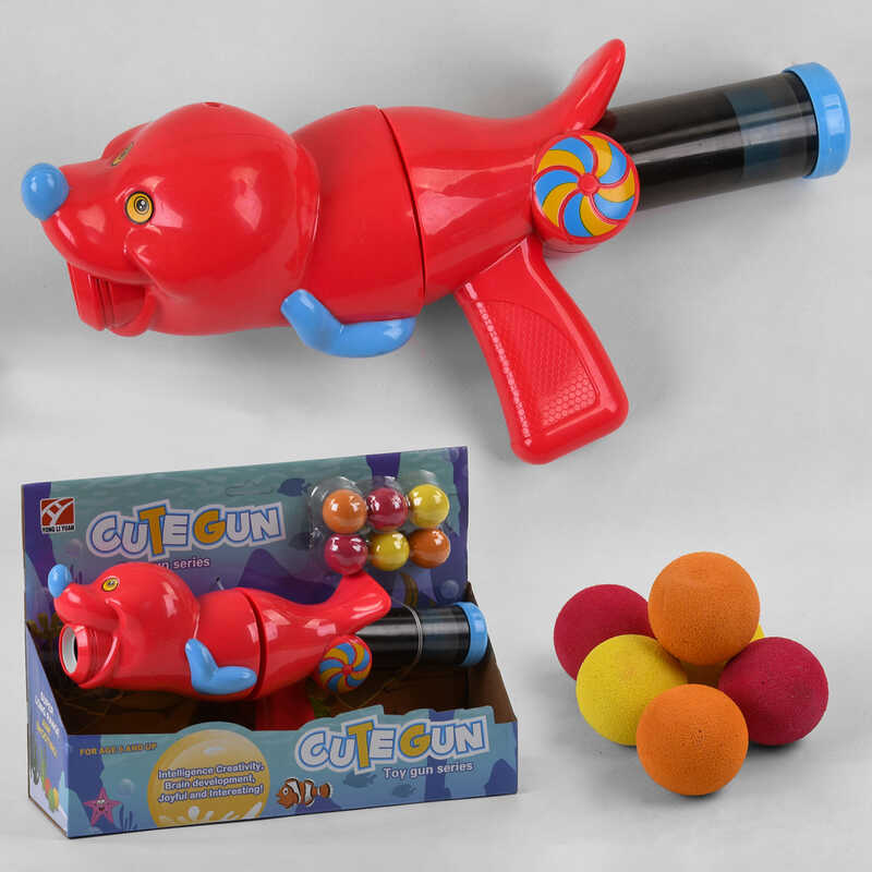 Пістолет 5006 D (48/2) 6 м“яких матрон, в коробці