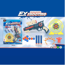 Пістолет 5389-2 (72/2) мішень, м’які патрони, пульки, на листі