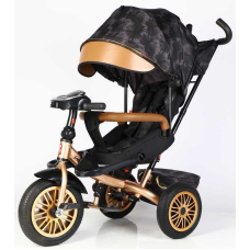 Велосипед 3-х кол. 8066 / 380-29 BestTrike “Perfetto“ (1) поворотне сидіння, колеса гумові безкамерні, кошик, фара музична, USB, Bluetooth, в коробці 