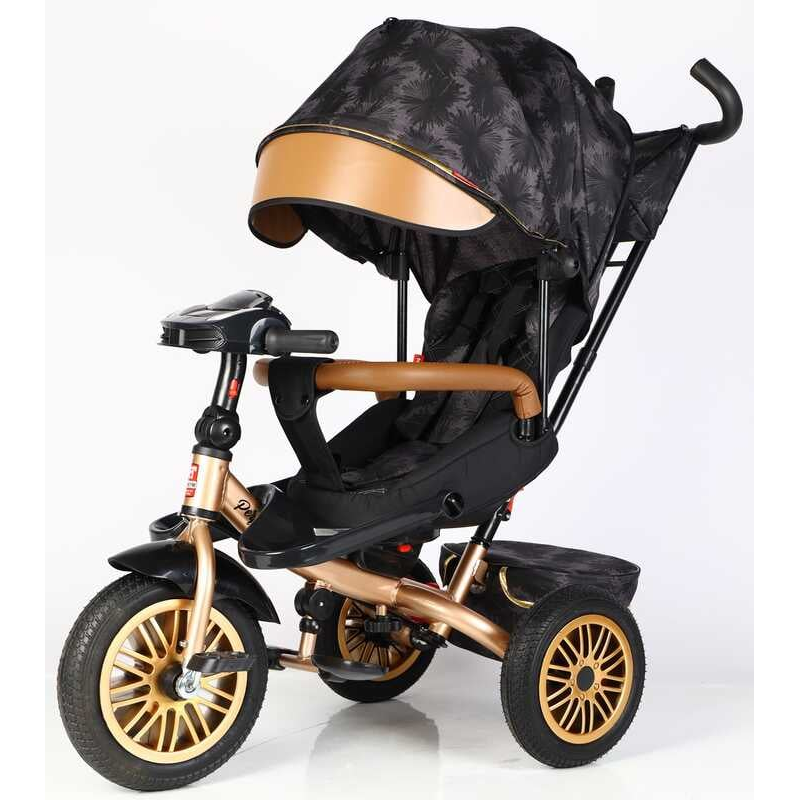 Велосипед 3-х кол. 8066 / 380-29 BestTrike “Perfetto“ (1) поворотне сидіння, колеса гумові безкамерні, кошик, фара музична, USB, Bluetooth, в коробці 