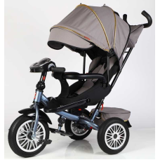 Велосипед 3-х кол. 8066 / 470-16 BestTrike “Perfetto“ (1) поворотне сидіння, колеса гумові безкамерні, кошик, фара музична, USB, Bluetooth, в коробці 