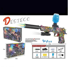 Пістолет G 930-4 D (36) підсвічування, довжина з глушником 41см, пачка орбізів, окуляри, механічний принцип роботи, акумулятор 7.4V, в коробці