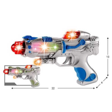 Пістолет JD 380 (180/2) 2 види, підсвічування, звуки, у пакеті