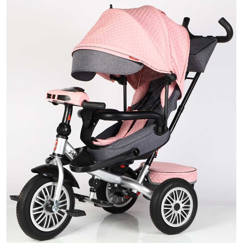 Велосипед 3-х кол. 8066 / 745-60 BestTrike “Perfetto“ (1) поворотне сидіння, колеса гумові безкамерні, кошик, фара музична, USB, Bluetooth, в коробці 