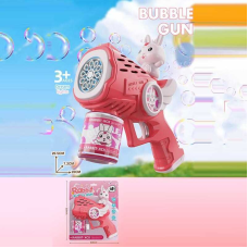 Пістолет з мильними бульбашками 10213 (72/2) підсвічування, автоматичний принцип, пляшечка з мильним розчином, на листі