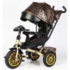 Велосипед 3-х кол. 8066 / 819-40 BestTrike “Perfetto“ (1) поворотне сидіння, колеса гумові безкамерні, кошик, фара музична, USB, Bluetooth, в коробці