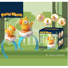 Інтерактивний браслет 2024-2 (96) “повторюшка”, звуки тварин, мелодії, свисток, рухається, мотузочка на шию, знімний браслет, в коробці