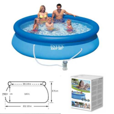 Intex Басейн наливний 28118 NP (1) 305х61см, об“єм = 3077л, з фільтр-насосом (1250 л/год)