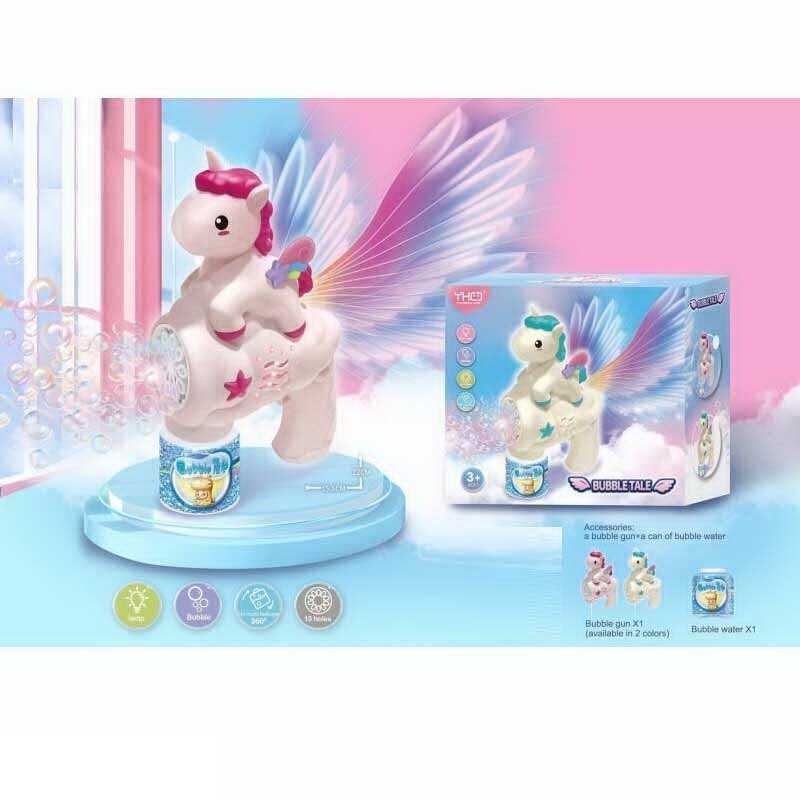 Пістолет з мильними бульбашками 333-25 (72) “Єдиноріг”, автоматичний принцип, мильний розчин, на батарейках, підсвічування, в коробці Пістолет з мильними бульбашками 333-25 (72) “Єдиноріг”, автоматичний принцип, мильний розчин, на батарейках, підсвічування, в коробці