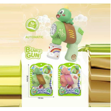 Пістолет з мильними бульбашками 668-108 (60) 2 види, на батарейках, автоматичний режим роботи, мильний розчин, на листі