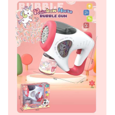 Пістолет з мильними бульбашками 922-801 Штрих=90727 (48) світло, на батарейках, пляшечка з мильною рідиною, в коробці