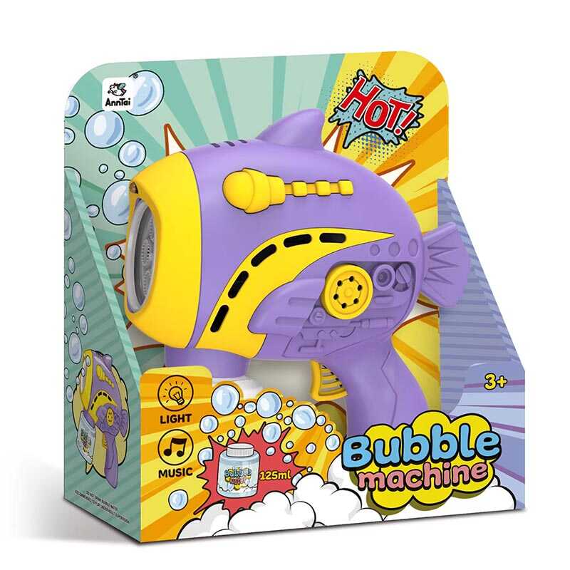 Пістолет з мильними бульбашками A 308 (48/2) 2 кольори, на батарейках, підсвічування, мелодія, автоматичний принцип роботи, мильний розчин, в коробці Пістолет з мильними бульбашками A 308 (48/2) 2 кольори, на батарейках, підсвічування, мелодія, автоматичний принцип роботи, мильний розчин, в коробці