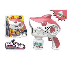 Пістолет з мильними бульбашками B 626 (48/2) на батарейках, звук, автоматичний принцип роботи, підсвітка, мильний розчин, в коробці