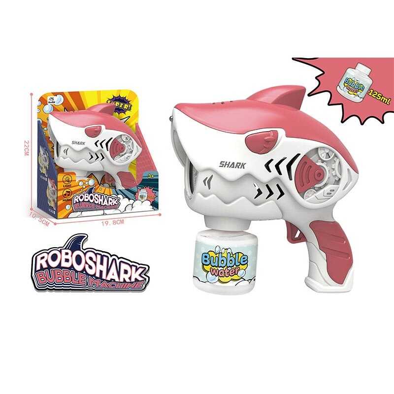 Пістолет з мильними бульбашками B 626 (48/2) на батарейках, звук, автоматичний принцип роботи, підсвітка, мильний розчин, в коробці Пістолет з мильними бульбашками B 626 (48/2) на батарейках, звук, автоматичний принцип роботи, підсвітка, мильний розчин, в коробці