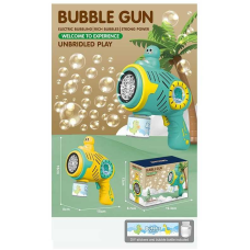 Пістолет з мильними бульбашками MT 31 (60) підсвічування, автоматичне видування, в коробці