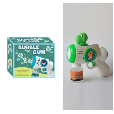 Пістолет з мильними бульбашками XD 800 E (96/2) підсвічування, автоматичний принцип, пляшечка з мильним розчином, в коробці